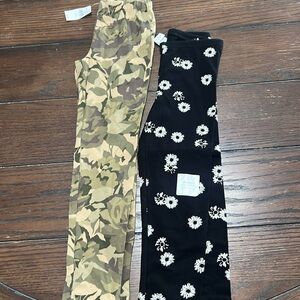 Girls Leggings NWT S 6/7 Old Navy & Gap